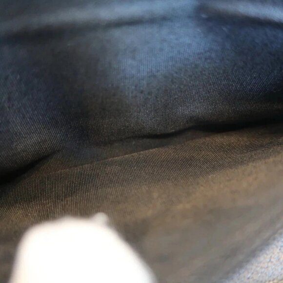 Authentic CHANEL V- Stitch wallet on chain WOC Lambskin black crossbody - Picture 13 of 15